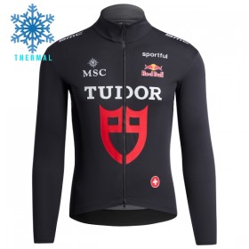 Cykeltrøje Langærmet Vinter 2026 Tudor Pro Cycling Team Sort