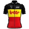 Cykeltøj + Cykelshorts 2025 Lotto Belgisk Mesterskab Rød