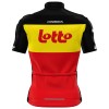 Cykeltøj + Cykelshorts 2025 Lotto Belgisk Mesterskab Rød