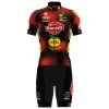 Cykeltøj + Cykelshorts 2025 Pauwels Sauzen Cibel Clementines Rød