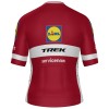 Cykeltøj + Cykelshorts 2026 Lidl-Trek Latvian Champion Rød