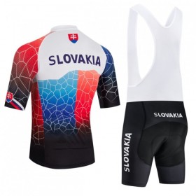 Cykeltøj + Cykelshorts 2026 Slovakia Hvid