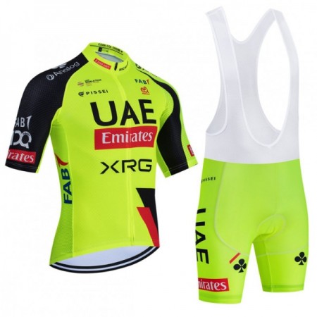 Cykeltøj + Cykelshorts 2026 UAE Team Emirates XRG Gul