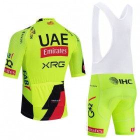 Cykeltøj + Cykelshorts 2026 UAE Team Emirates XRG Gul