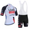 Cykeltøj + Cykelshorts 2026 UAE Team Emirates XRG Hvid Cykeltøj + Cykelshorts 2026 UAE Team Emirates XRG Hvid