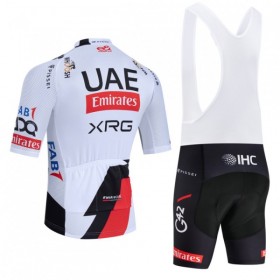 Cykeltøj + Cykelshorts 2026 UAE Team Emirates XRG Hvid