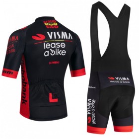 Cykeltøj + Cykelshorts 2026 Visma Lease A Bike Sort