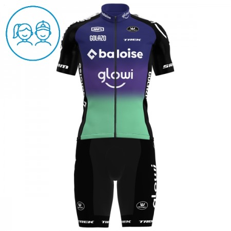 Cykeltøj + Cykelshorts Børn 2025 Baloise Glowi Lions Grøn