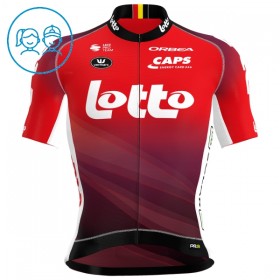 Cykeltøj + Cykelshorts Børn 2025 Lotto Rød