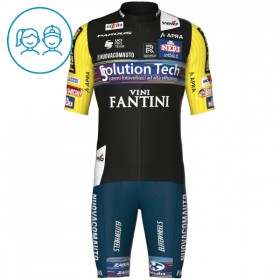 Cykeltøj + Cykelshorts Børn 2025 Solution Tech Vini Fantini Sort