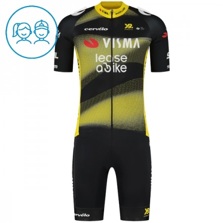Cykeltøj + Cykelshorts Børn 2025 Visma Lease A Bike Sort Cykeltøj + Cykelshorts Børn 2025 Visma Lease A Bike Sort