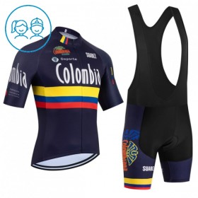 Cykeltøj + Cykelshorts Børn 2026 Colombia Sort