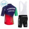 Cykeltøj + Cykelshorts Børn 2026 Decathlon CMA CGM Blå