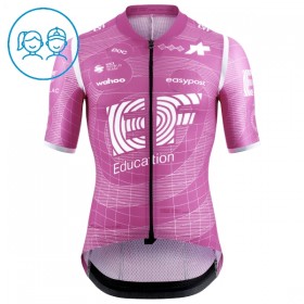 Cykeltøj + Cykelshorts Børn 2026 EF Education Lyserød