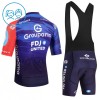 Cykeltøj + Cykelshorts Børn 2026 Groupama FDJ Blå