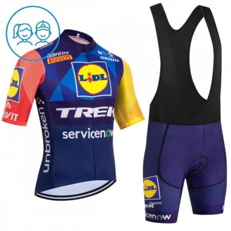 Cykeltøj + Cykelshorts Børn 2026 Lidl-Trek Blå Cykeltøj + Cykelshorts Børn 2026 Lidl-Trek Blå