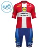 Cykeltøj + Cykelshorts Børn 2026 Lidl-Trek Danish Champion Rød Cykeltøj + Cykelshorts Børn 2026 Lidl-Trek Danish Champion Rød