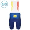 Cykeltøj + Cykelshorts Børn 2026 Lidl-Trek Danish Champion Rød