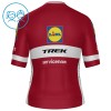 Cykeltøj + Cykelshorts Børn 2026 Lidl-Trek Latvian Champion Rød