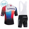 Cykeltøj + Cykelshorts Børn 2026 Slovakia Hvid
