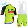 Cykeltøj + Cykelshorts Børn 2026 UAE Team Emirates XRG Gul Cykeltøj + Cykelshorts Børn 2026 UAE Team Emirates XRG Gul