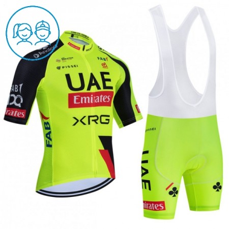 Cykeltøj + Cykelshorts Børn 2026 UAE Team Emirates XRG Gul Cykeltøj + Cykelshorts Børn 2026 UAE Team Emirates XRG Gul