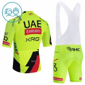 Cykeltøj + Cykelshorts Børn 2026 UAE Team Emirates XRG Gul