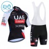 Cykeltøj + Cykelshorts Børn 2026 UAE Team Emirates XRG Sort Cykeltøj + Cykelshorts Børn 2026 UAE Team Emirates XRG Sort