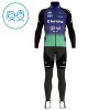 Cykeltøj Langærmet + Bib Cykelbukser Børn 2025 Baloise Glowi Lions Grøn