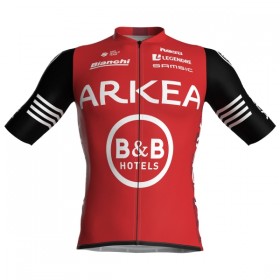 Cykeltrøje 2025 Arkea-B B Hotels Rød