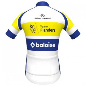 Cykeltrøje 2025 Flanders Baloise Hvid