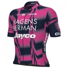 Cykeltrøje 2025 Hagens Berman Jayco Lyserød