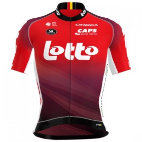 Cykeltrøje 2025 Lotto Rød