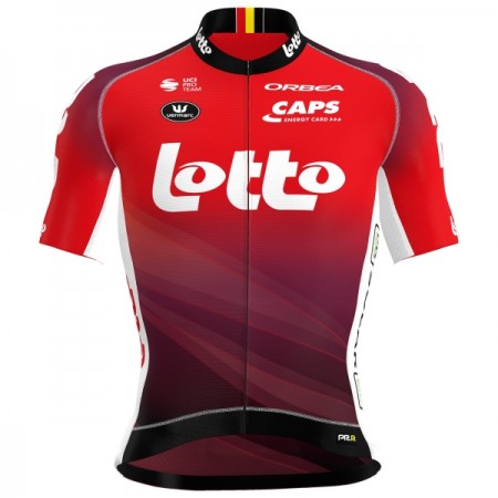 Cykeltrøje 2025 Lotto Rød