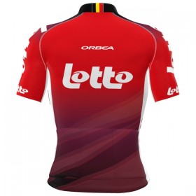 Cykeltrøje 2025 Lotto Rød