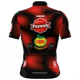 Cykeltrøje 2025 Pauwels Sauzen Cibel Clementines Rød