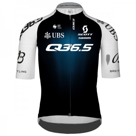 Cykeltrøje 2025 Q36.5 Pro Cycling Team Sort