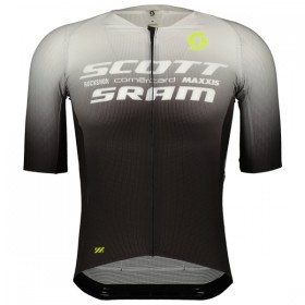 Cykeltrøje 2025 Scott Sram Sort