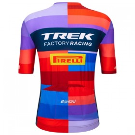 Cykeltrøje 2025 Trek Factory Racing Blå