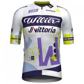 Cykeltrøje 2025 Wilier Vittoria MTB Factory Team Hvid
