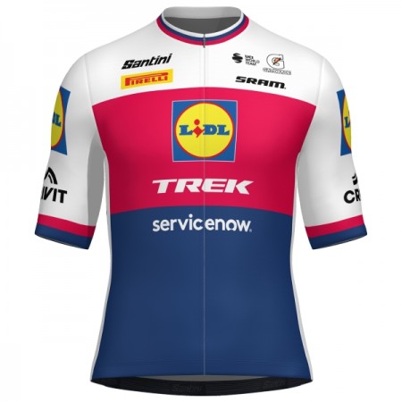 Cykeltrøje 2026 Lidl-Trek Czech Champion Blå