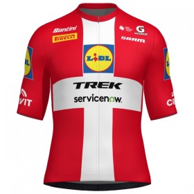 Cykeltrøje 2026 Lidl-Trek Danish Champion Rød
