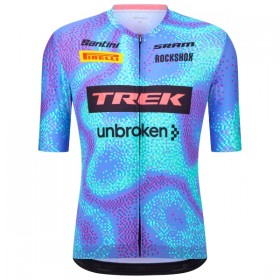 Cykeltrøje 2026 Trek Factory Racing Blå