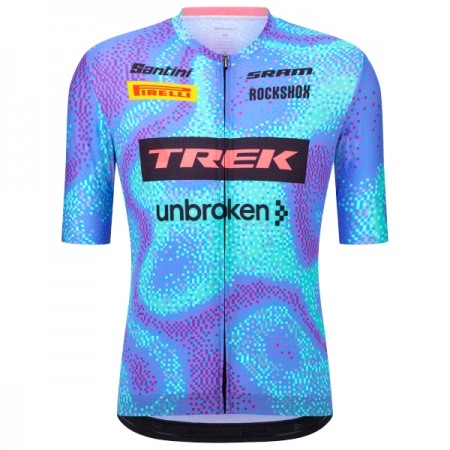 Cykeltrøje 2026 Trek Factory Racing Blå Cykeltrøje 2026 Trek Factory Racing Blå
