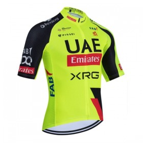 Cykeltrøje 2026 UAE Team Emirates XRG Gul