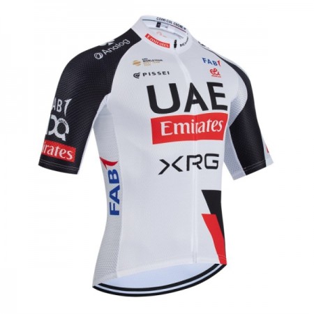 Cykeltrøje 2026 UAE Team Emirates XRG Hvid