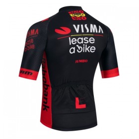 Cykeltrøje 2026 Visma Lease A Bike Sort