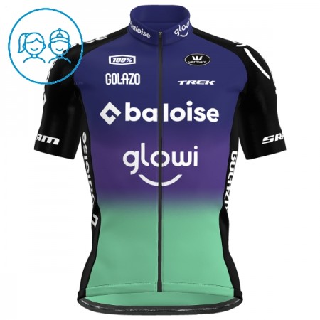 Cykeltrøje Børn 2025 Baloise Glowi Lions Grøn Cykeltrøje Børn 2025 Baloise Glowi Lions Grøn