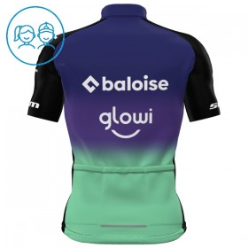 Cykeltrøje Børn 2025 Baloise Glowi Lions Grøn
