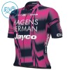 Cykeltrøje Børn 2025 Hagens Berman Jayco Lyserød